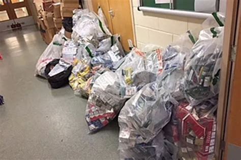 King Size Stash Of Illegal Cigarettes Seized In Kirklees .